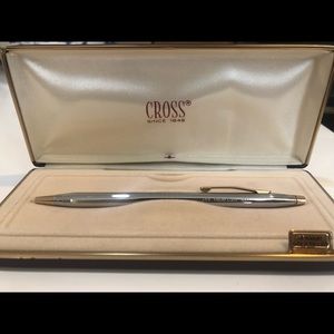 Vintage Cross 14kt gold plated mechanical pen in original box